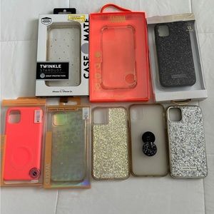 Lot of Iphone 11 cases